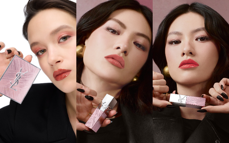 YSL 奢華印記鎖心光唇釉